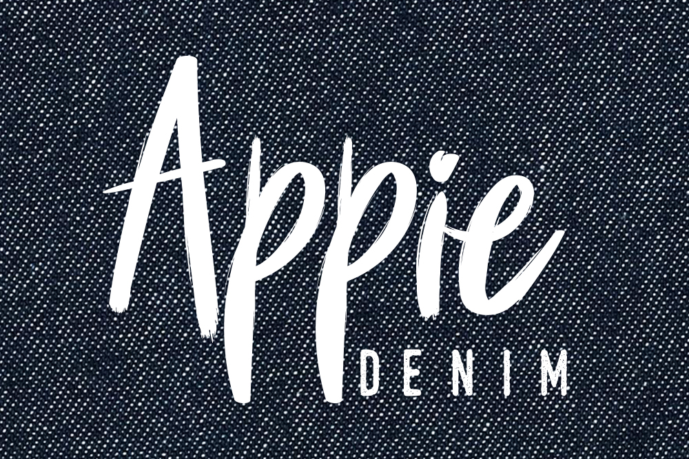 Appie denim - logo design