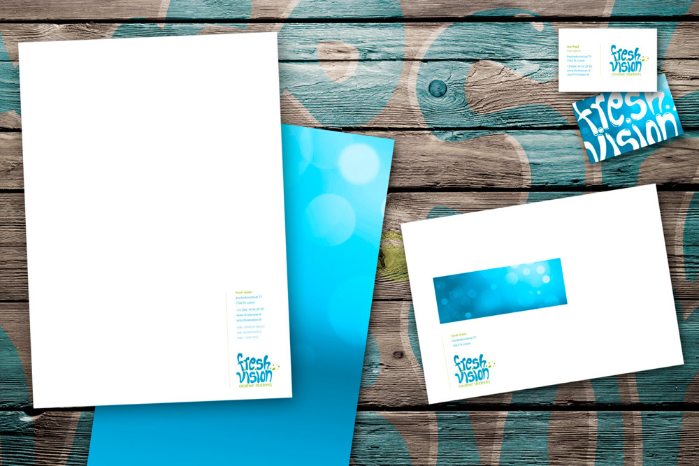 Fresh vision - fictieve branding